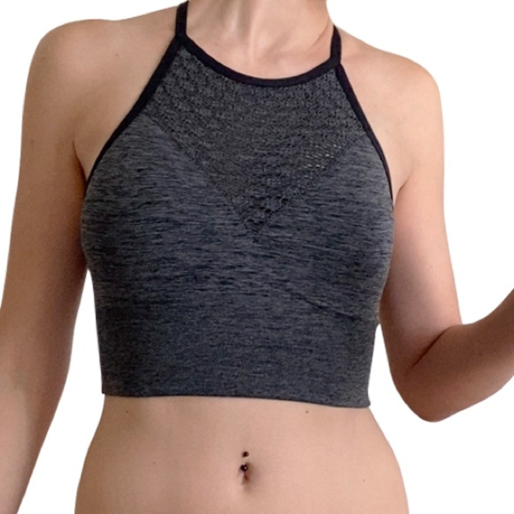Gray Training Sport Top